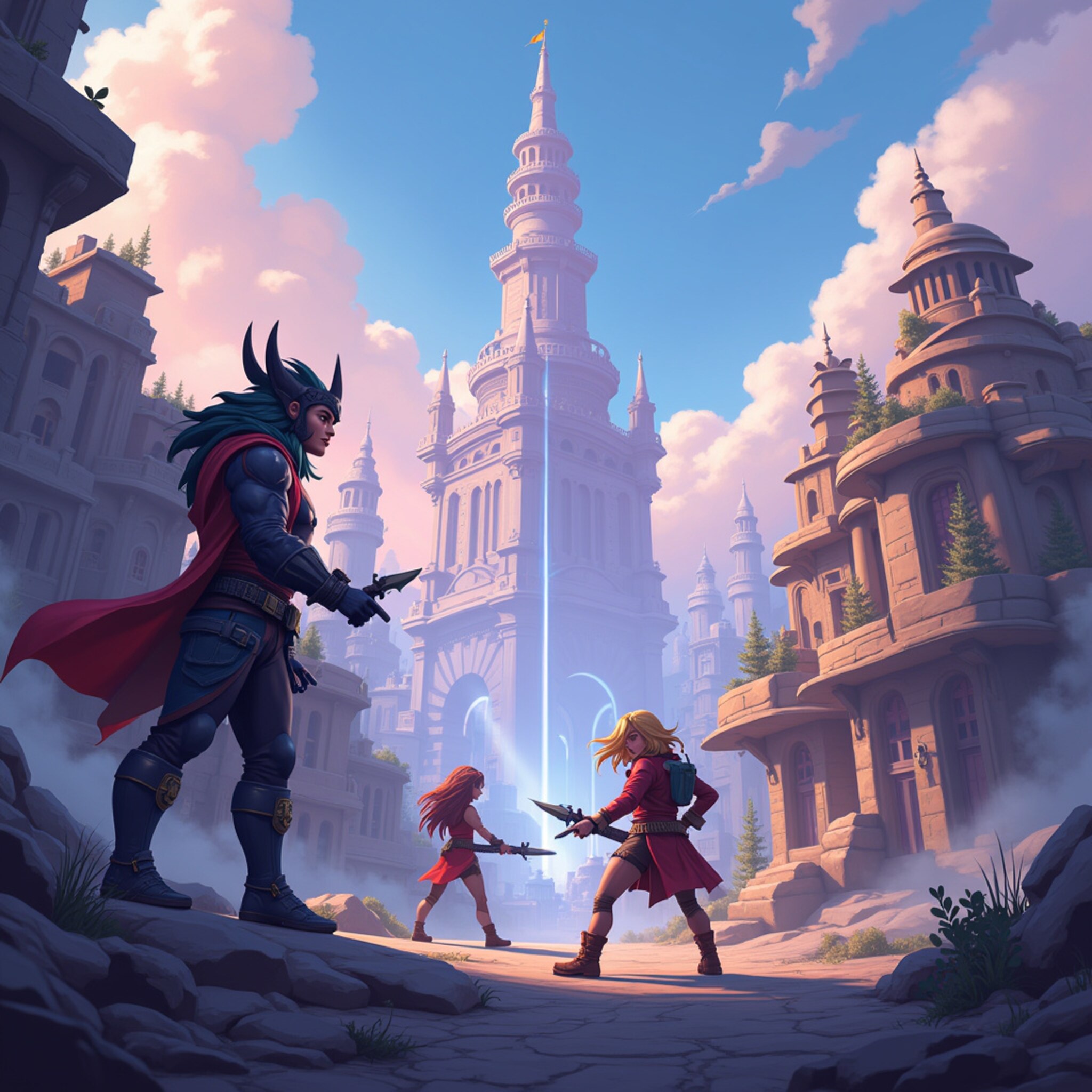 Towerborne: Acción, Rol y Beat 'Em Up en un Mundo Postapocalíptico